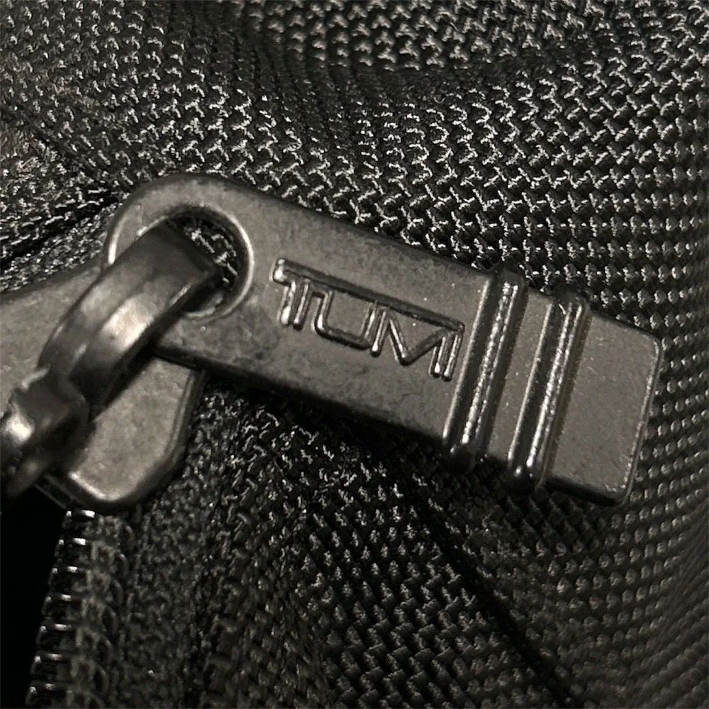 Tumi Ballistic Nylon Messenger Bag Briefcase Black Crossbody Travel Work Bag